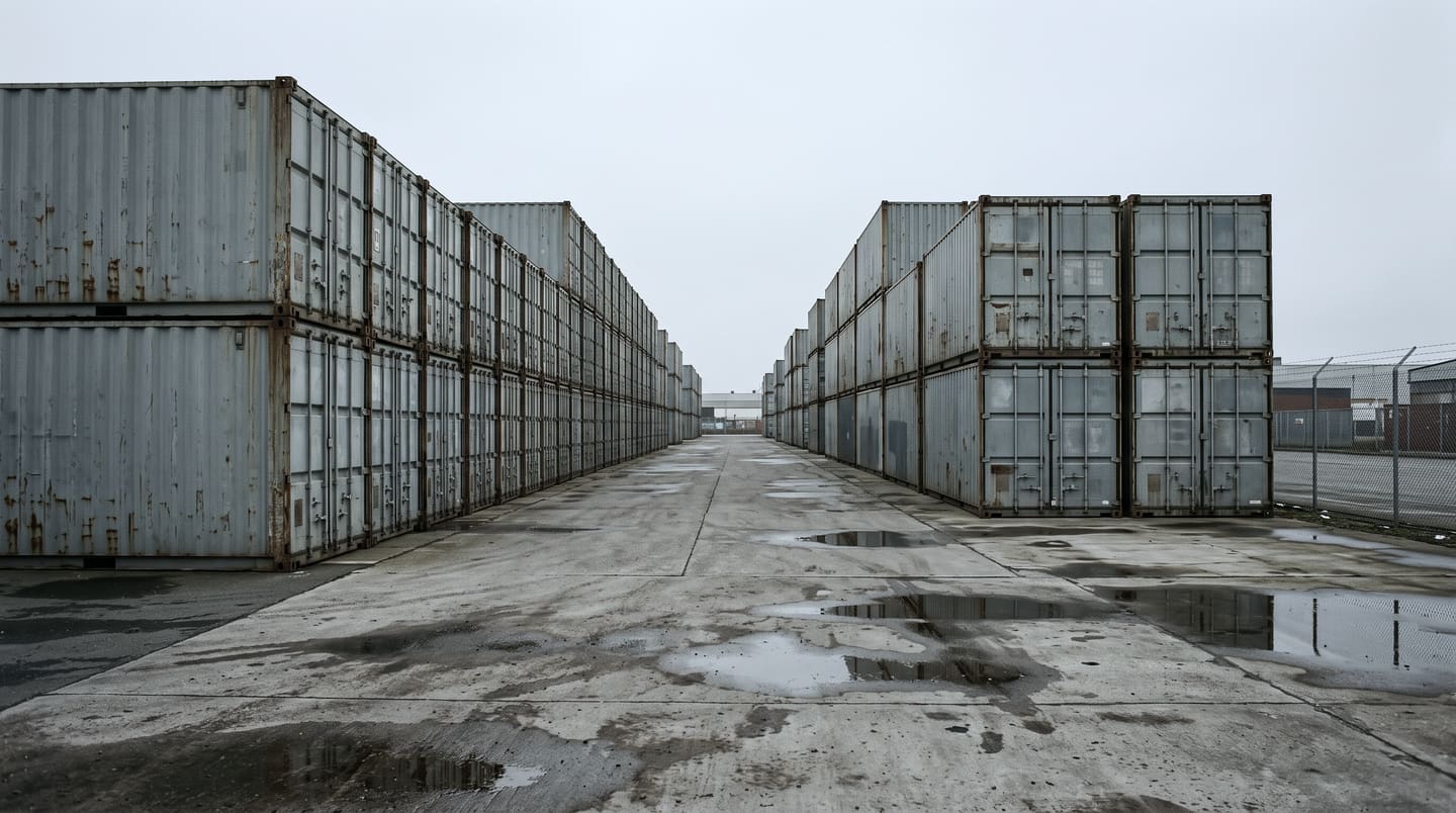 A container yard